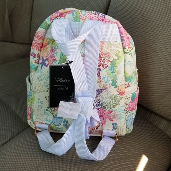 Loungefly Little Mermaid Under The Sea Backpack - Picture 7 of 7